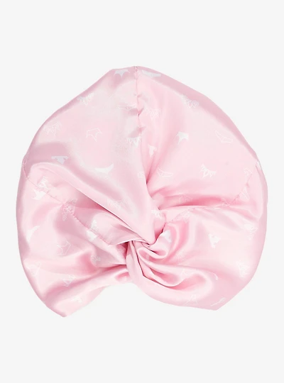 Disney Princess Pink Tiara Double Layered Twist Bonnet — BoxLunch Exclusive