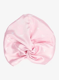 Disney Princess Pink Tiara Double Layered Twist Bonnet — BoxLunch Exclusive