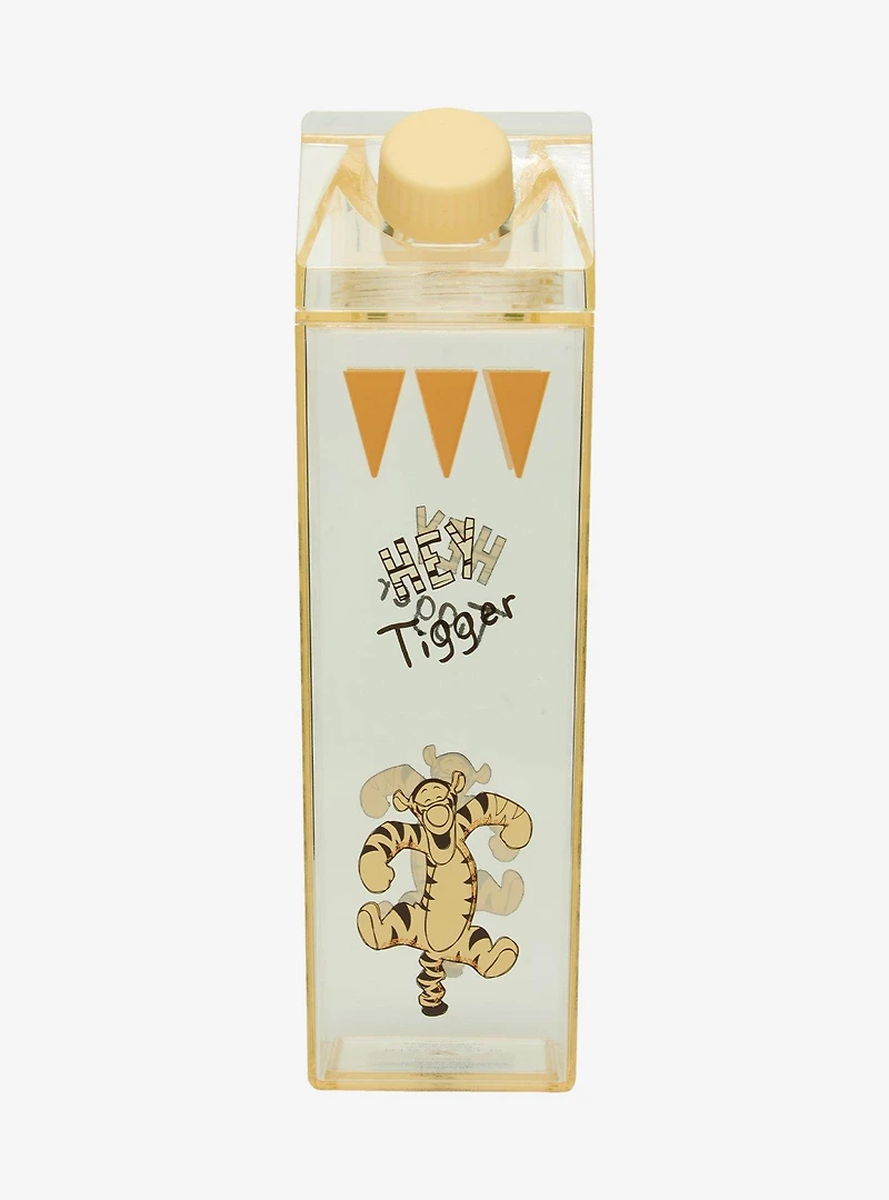 Disney Winnie the Pooh Tigger Milk Carton Water Bottle - BoxLunch Exclusive