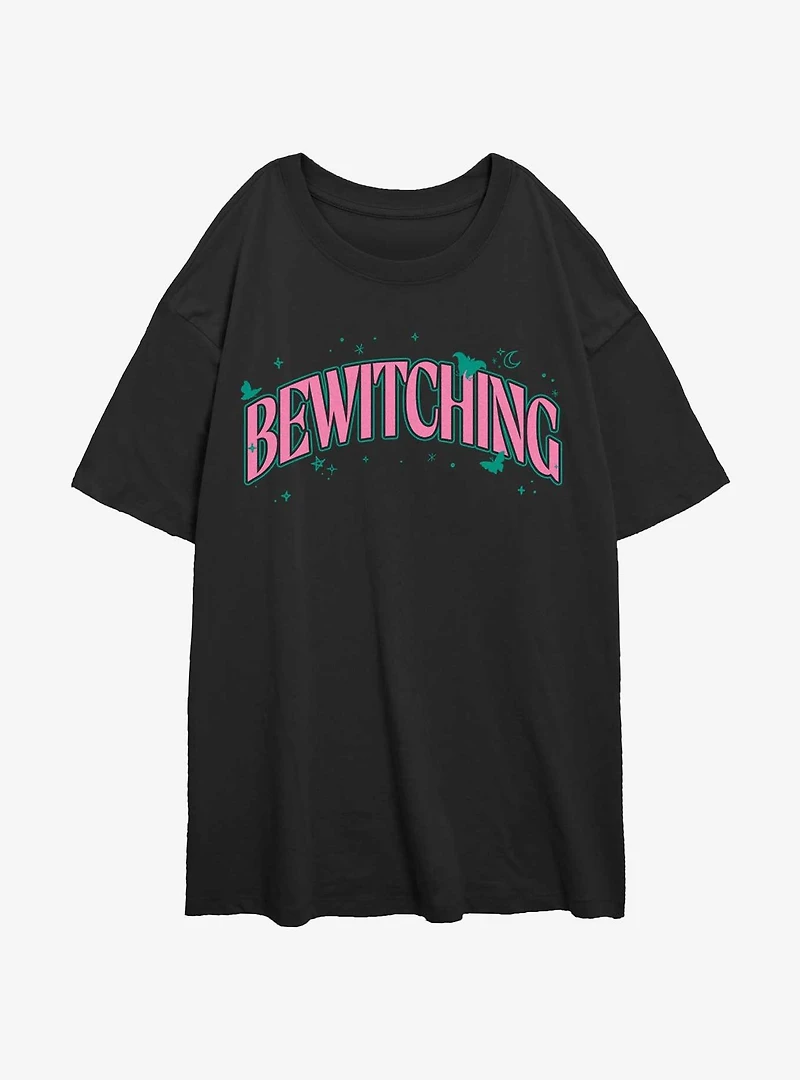 Wicked Bewitching Womens Oversized T-Shirt