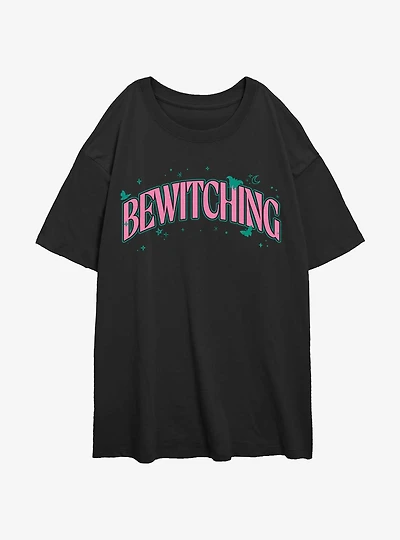 Wicked Bewitching Womens Oversized T-Shirt