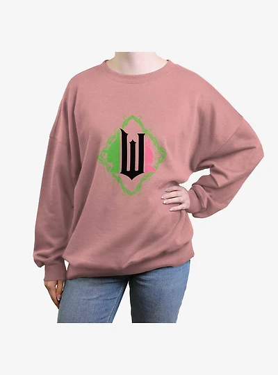 Wicked Dual Icons Womens Oversized Sweatshirt