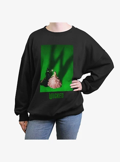Wicked Poster Womens Oversized Sweatshirt