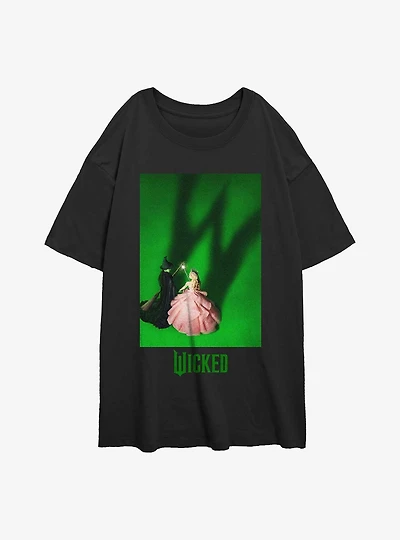 Wicked Poster Womens Oversized T-Shirt