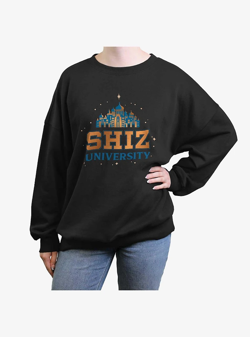 Wicked Shiz University Womens Oversized Sweatshirt