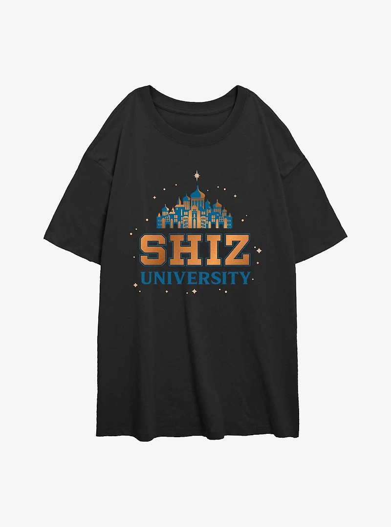 Wicked Shiz University Womens Oversized T-Shirt