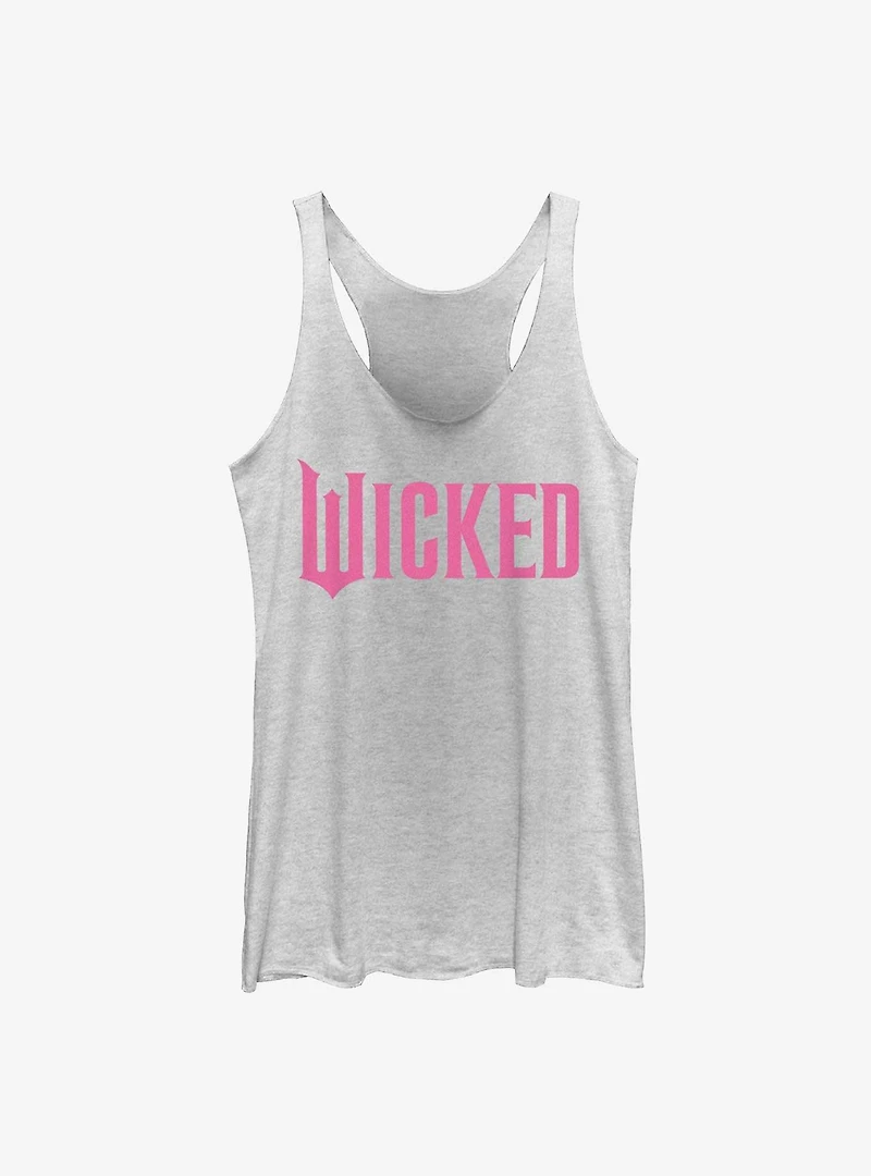 Wicked Simply Pink Logo Womens Tank