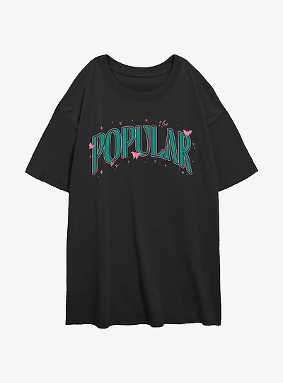 Wicked Popular Womens Oversized T-Shirt