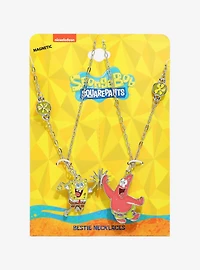 SpongeBob SquarePants Patrick & SpongeBob Magnetic Bestie Necklace Set - BoxLunch Exclusive