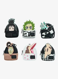 Loungefly Beetlejuice Characters Blind Box Mini Backpack Keychain