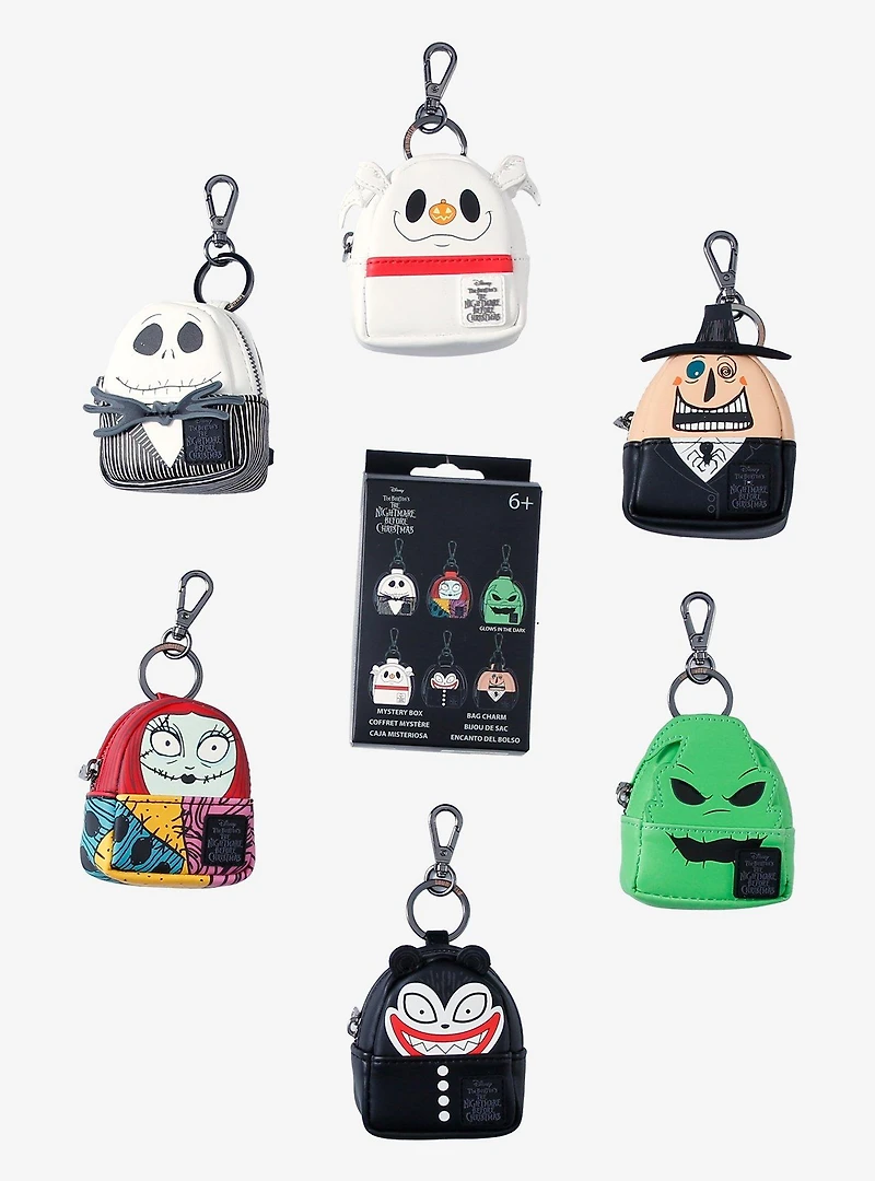 Loungefly Disney The Nightmare Before Christmas Character Blind Box Keychain