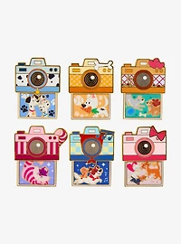 Disney Cats & Dogs Camera Sliding Blind Box Enamel Pin - BoxLunch Exclusive