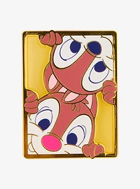 Disney Chip & Dale Stained Glass Portrait Enamel Pin - BoxLunch Exclusive
