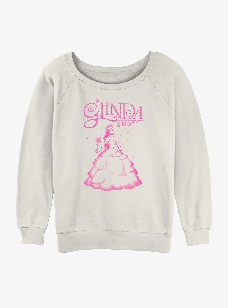 Wicked Glinda Womens Slouchy Sweatshirt