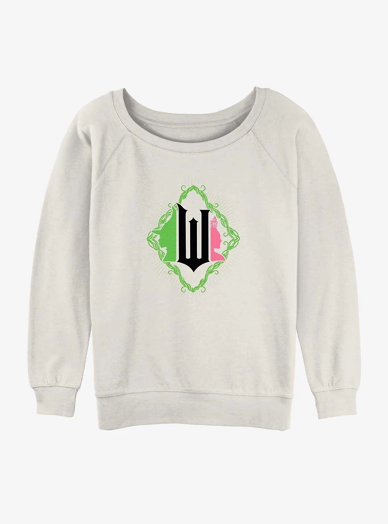 Wicked Dual Icons Womens Slouchy Sweatshirt