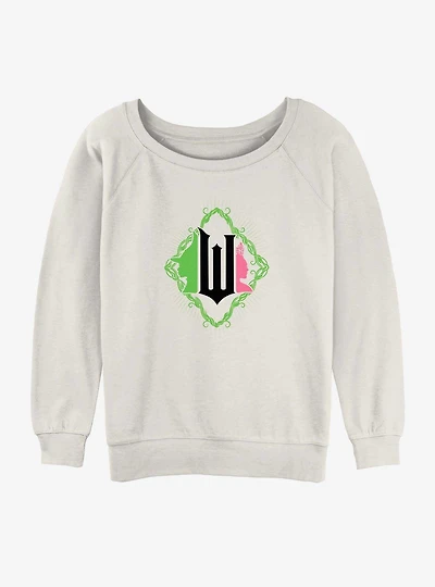 Wicked Dual Icons Womens Slouchy Sweatshirt
