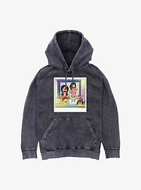 Bob's Burgers Belcher Poarloid Mineral Wash Hoodie