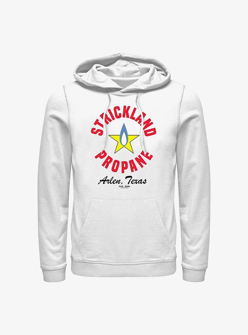 King Of The Hill Strickland Propane Logo Hoodie