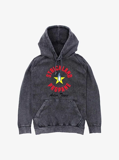 King Of The Hill Strickland Propane Logo Mineral Wash Hoodie
