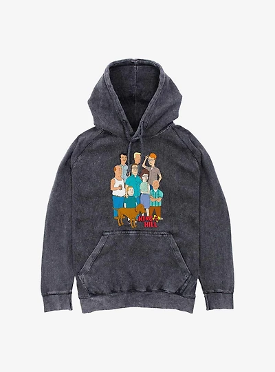 King Of The Hill All Together Mineral Wash Hoodie