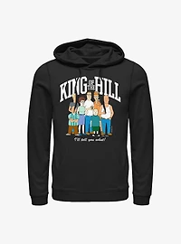 King Of The Hill Group Portrait  Hoodie