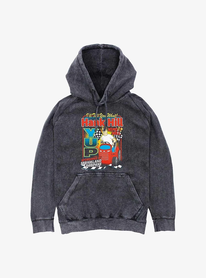 King Of The Hill Hank Yup Mineral Wash Hoodie