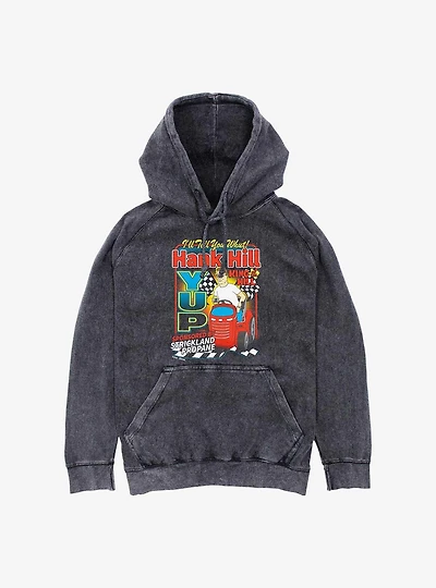 King Of The Hill Hank Yup Mineral Wash Hoodie