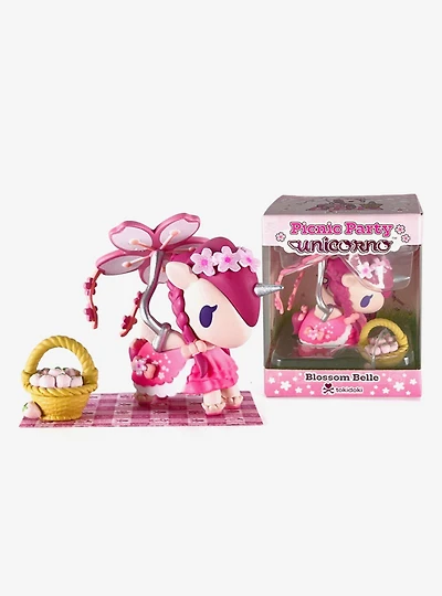 tokidoki Picnic Party Unicorno Blossom Belle Limited Edition Figure