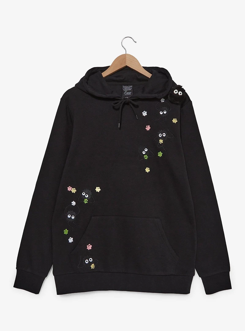 Our Universe Studio Ghibli® Spirited Away Soot Sprites and Stars Women's Hoodie — BoxLunch Exclusive