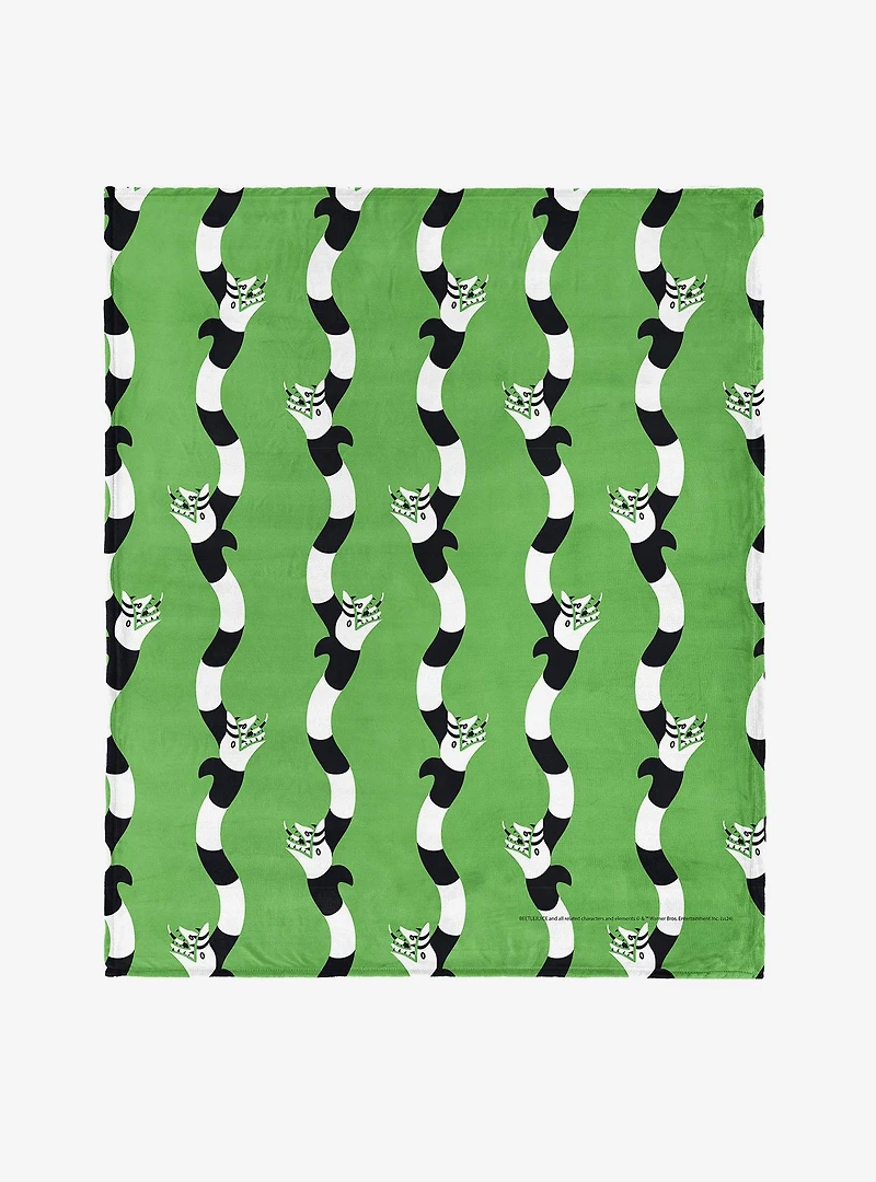 Beetlejuice No Rules Silk Touch Throw Blanket