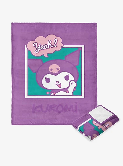 Sanrio My Melody Yeah Kuromi Silk Touch Throw Blanket