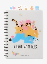 Disney Winnie the Pooh Hard Day at Work Tab Journal — BoxLunch Exclusive