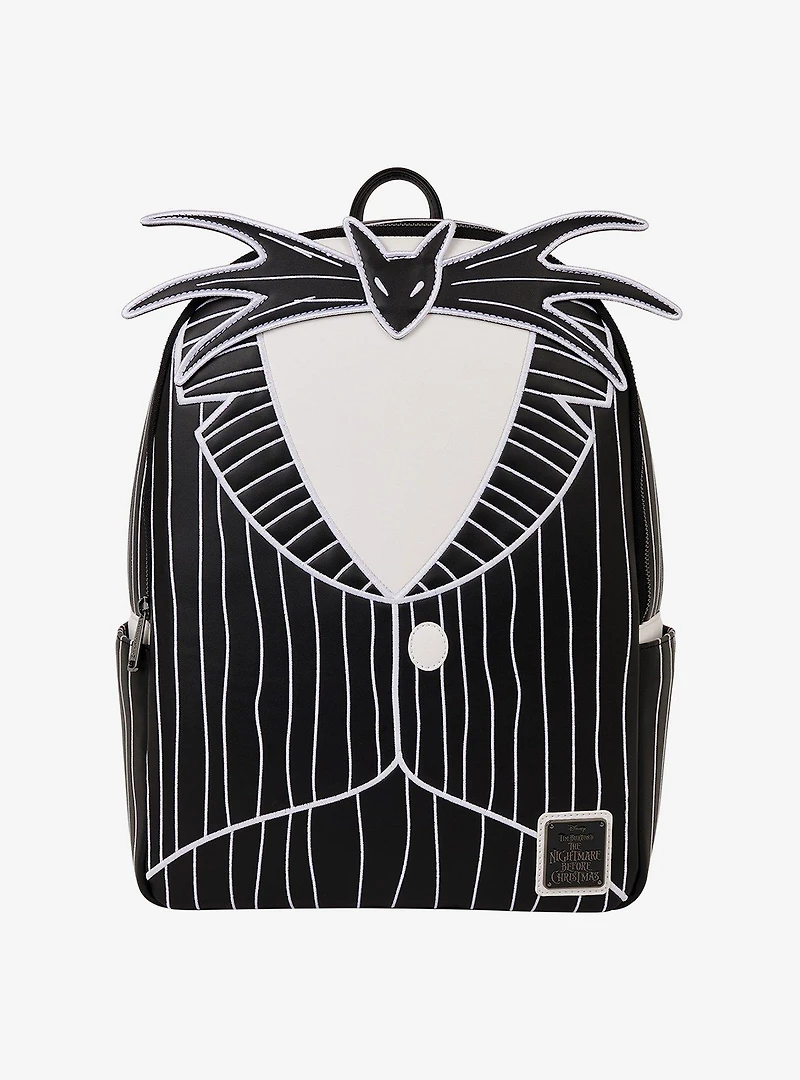 Loungefly Disney The Nightmare Before Christmas Jack Skellington Figural Glow-in-the-Dark Backpack