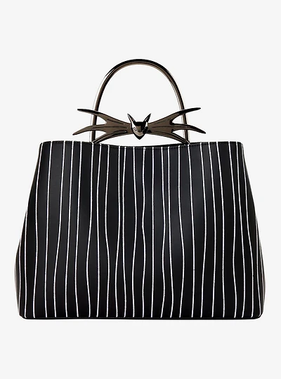 Loungefly Disney The Nightmare Before Christmas Jack Skellington Striped Glow-in-the-Dark Handbag