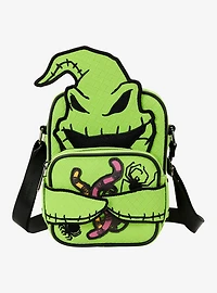 Loungefly Disney The Nightmare Before Christmas Oogie Boogie Figural Glow-in-the-Dark Crossbody Bag