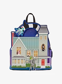 Loungefly Beetlejuice Maitland House Glow-In-The-Dark Mini Backpack