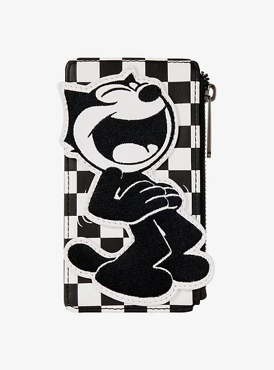 Loungefly Felix the Cat Checkered Card Holder