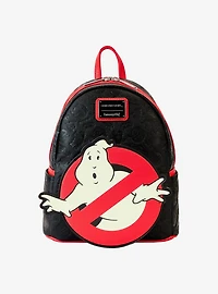 Loungefly Ghostbusters Logo Glow-in-the-Dark Mini Backpack