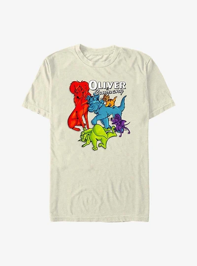 Disney Oliver & Company Color Garment Dye T-Shirt