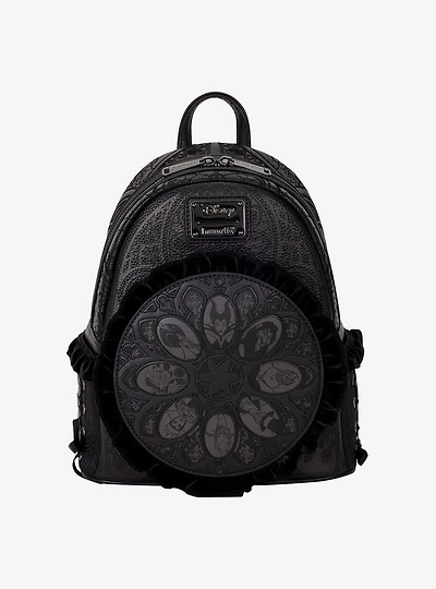 Loungefly Disney Villains Tonal Stained Glass Portraits Mini Backpack
