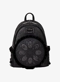 Loungefly Disney Villains Tonal Stained Glass Portraits Mini Backpack