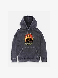 Skeleton Crew Group Silhouettes Mineral Wash Hoodie