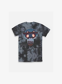 Skeleton Crew Kids And Ship Tie-Dye T-Shirt