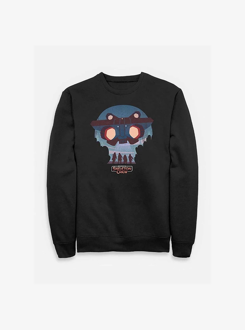 Skeleton Crew Kids And Ship Sweatshirt
