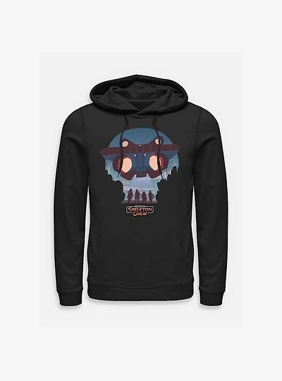 Skeleton Crew Kids And Ship Hoodie