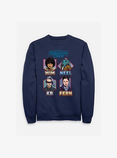Skeleton Crew Names and Sweatshirt