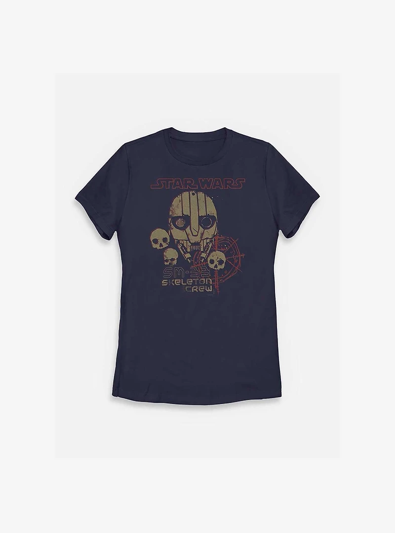 Skeleton Crew Head Droid Womens T-Shirt