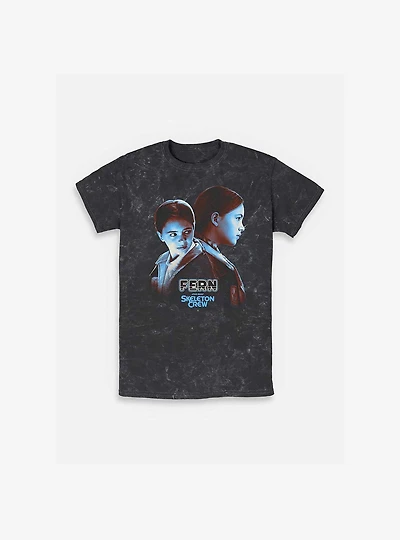 Skeleton Crew Fern Heroic Mineral Wash T-Shirt