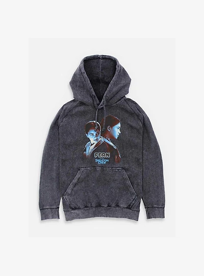 Skeleton Crew Fern Heroic Mineral Wash Hoodie