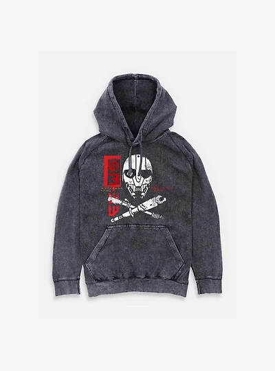 Skeleton Crew SM 33 Mineral Wash Hoodie